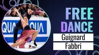 GUIGNARD / FABBRI (ITA) | Ice Dance Free Dance | Montréal 2024 | #WorldFigure