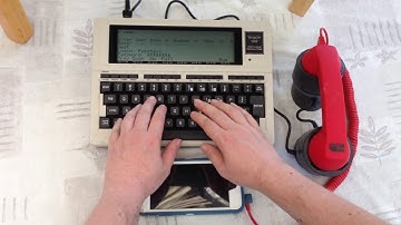 Using an acoustically coupled modem over a cell phone