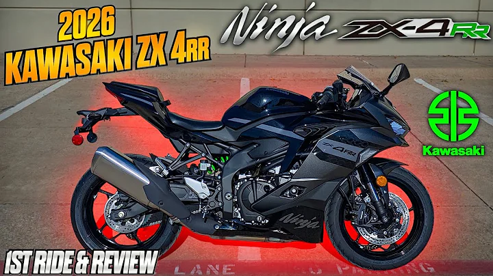 2026 Kawasaki Ninja ZX-4RR 1st Ride & Review | Why Nothing else COME CLOSE!