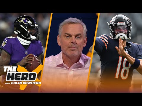 Caleb Williams named Bears captain, Pressure on the Ravens to beat the Chiefs? | NFL | THE HERD