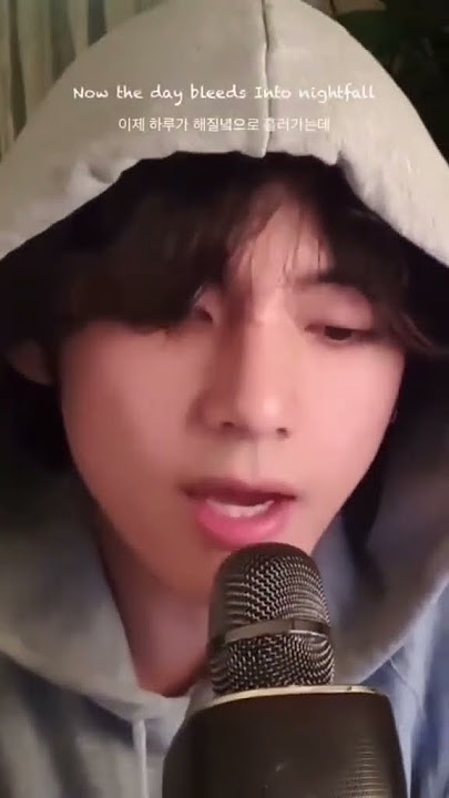 V - someone you loved cover soothing vocals moment #kpop #apop #bts #kimtaehyung #lewiscapaldi #art