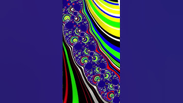 #psychedelicart #shorts #trippy Journey into the Intricate World of the Mandelbrot Fractal