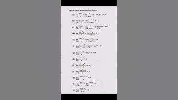 limits class 11 maths | standard limits #limits #mathematics #class11