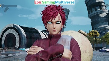 Gaara VS Future Trunks From Dragon Ball Z Series In A Jump Force Anime Characters Battle / Match