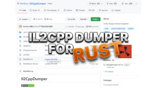 IL2CPP DUMP FOR RUST