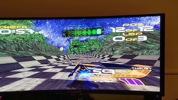 WipEout 2097 texture replacement Retroarch