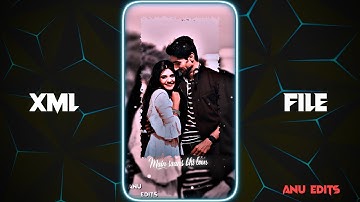 THODA THODA PYAAR -- HINDI LYRICS XML FREE --__ PRESET ALIGHT MOTION XML -- __ XML IN DESCRIPTION