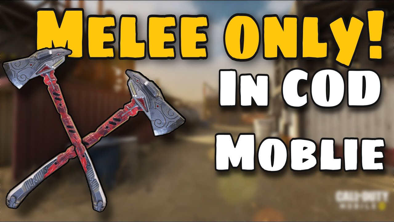 Melee only battle! (Terrible gameplay. Lol) | CODM - YouTube