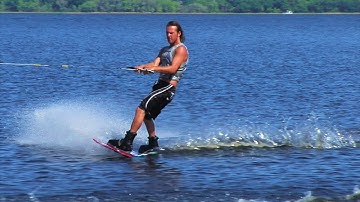 Heelside Back Roll To Revert With Trevor Hansen (Side View) - Quick Clip