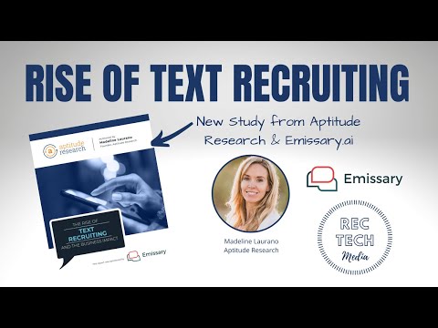 The Rise of Text Recruiting - New Research Report