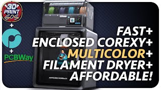 Anycubic Kobra S1 Combo - Live Unboxing & First Print