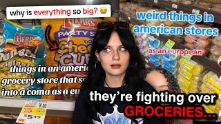European TikToker’s Are Fighting American’s Over Their GROCERIES…