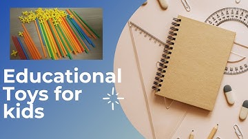 Kids Education Toys - Straw Assembly