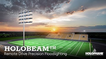 Holophane® | HOLOBEAM™ RGB Sports Field Lighting Concept