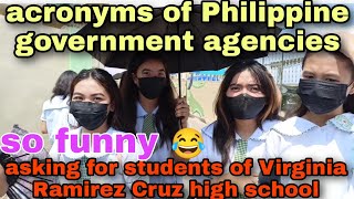 Virginia Ramirez Cruz High School | asking questions for students part 1 @luckychanvlogtv7711