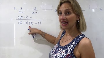 Algebraic Fractions addition and subtraction by Heidi Postle