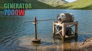 I build 220v electric Hydropower dam