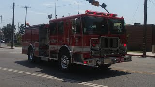 LAFD Engine 104 (Reserve) Responding