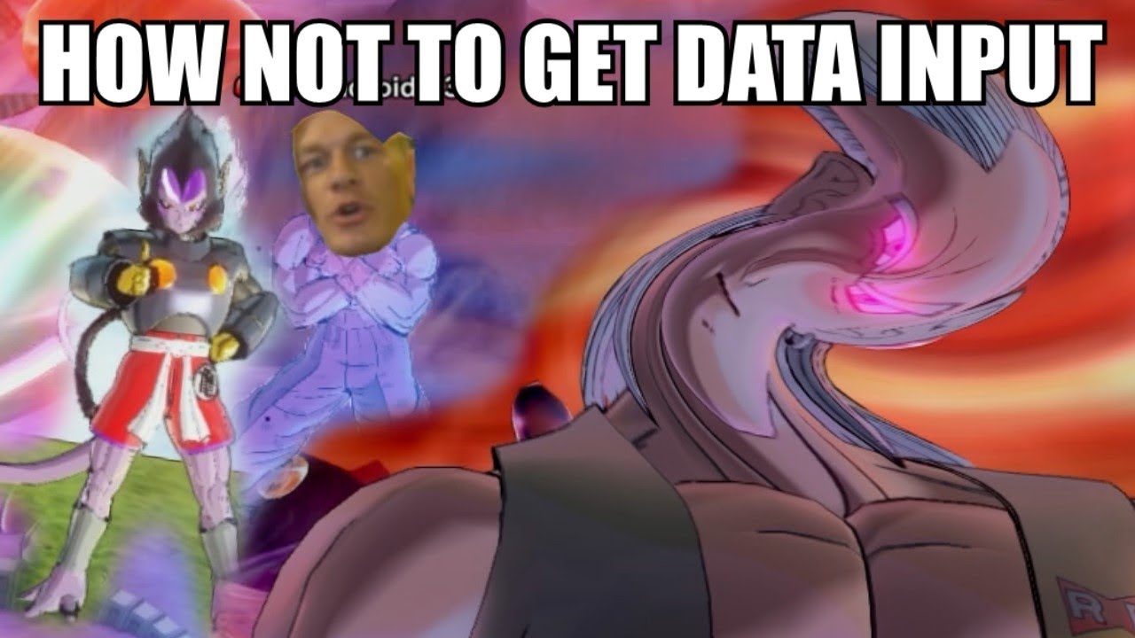 DRASTIC DATA INPUT + Q&A Dragon Ball Xenoverse 2 YouTube