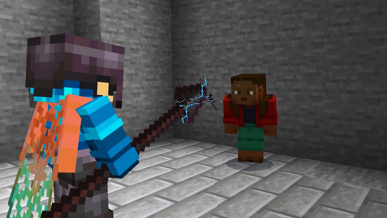 I Master spear in minecraft pe - YouTube