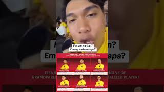 Menolak Lupa Fans Malaysia Ejek Pemain Naturalisasi Timnas Indonesia