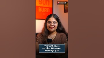 The truth about starting SAP career after 30/40/50 | ZaranTech #Shorts