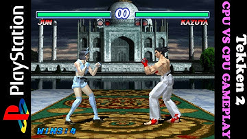 Tekken 2 (PlayStation) - CPU vs CPU Gameplay