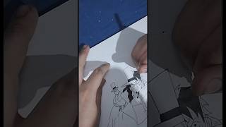 Speed Drawing Rob Lucci / Luffy parte 1