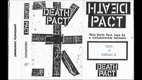Odal/Vandal X - Death Pact Mailmusic 4 - Cassette (Midas Tapes/Korm Plastics 1988)