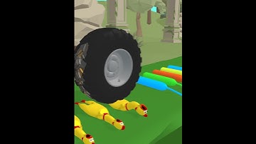 wheel smash game! feel the satisfying and relaxing videos