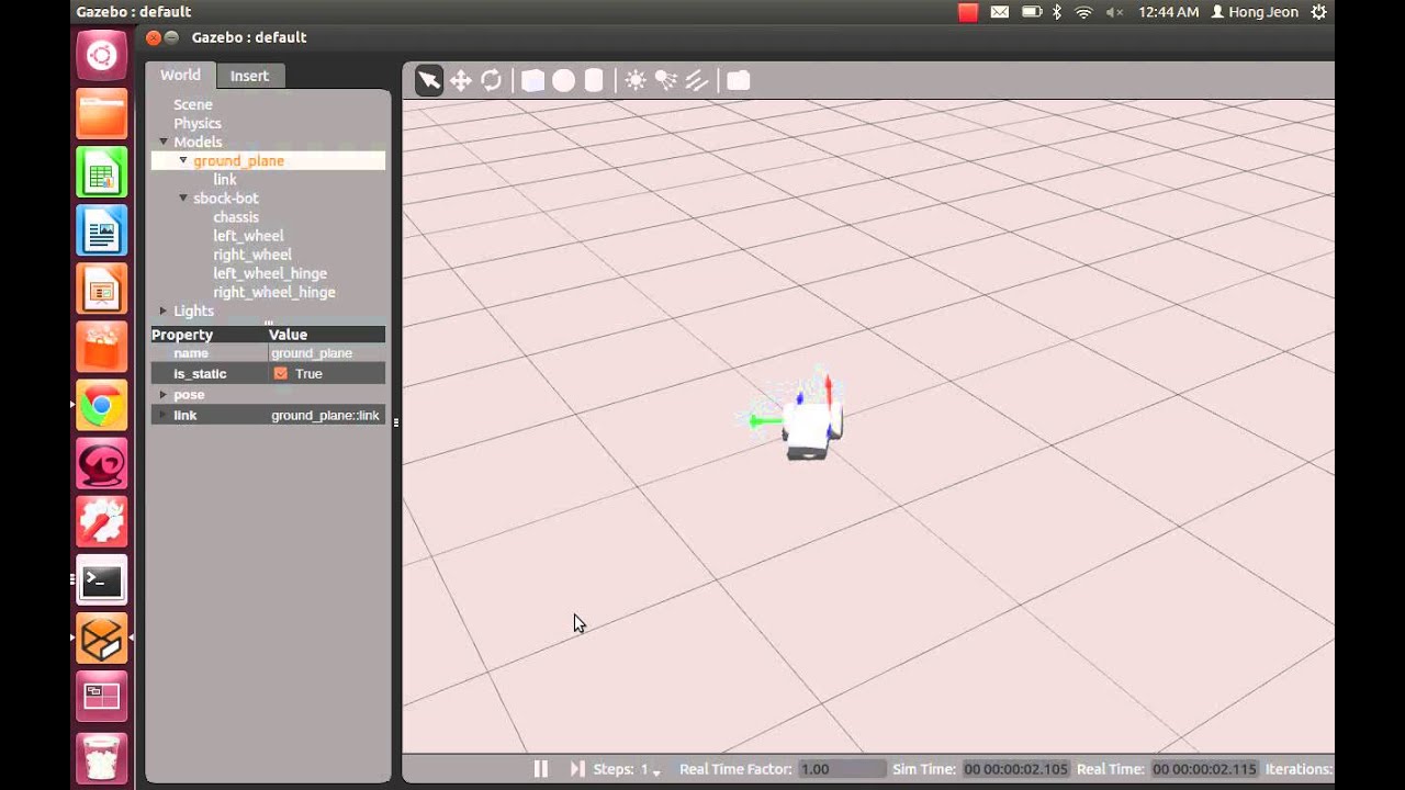 Gazebo Plugin opposing constant force on two joints YouTube