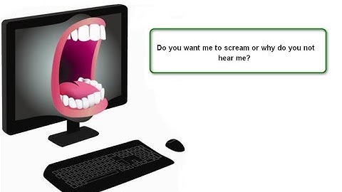 How to make your Browser speach in 5 minutes or less