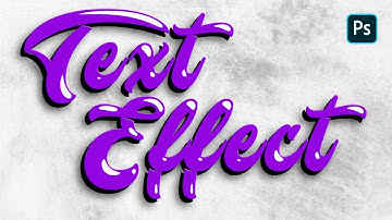 "How to Create Trending Text Effect in Photoshop | Photoshop 2025 Tutorial"