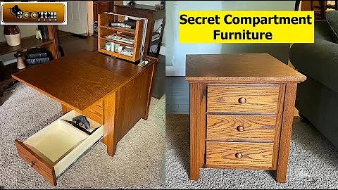 Hide in Plain Sight! Secret Compartment Furniture