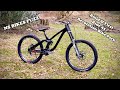 My New 2021 DARKFEST/ DOWNHILL BIKE NS Fuzz - Build and First Ride!