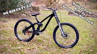 My New 2021 DARKFEST/ DOWNHILL BIKE NS Fuzz - Build and First Ride!