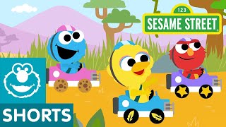 Sesame Street: Animal Safari Track | Magical Car Races #13