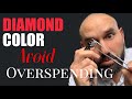 Diamond color buying guide comparing color   3 tips to save you money on natural  lab diamond