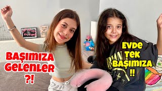 Evde Tek Başımıza Kaldık !! Başımıza Neler Geldi ?! Akşam Vlog