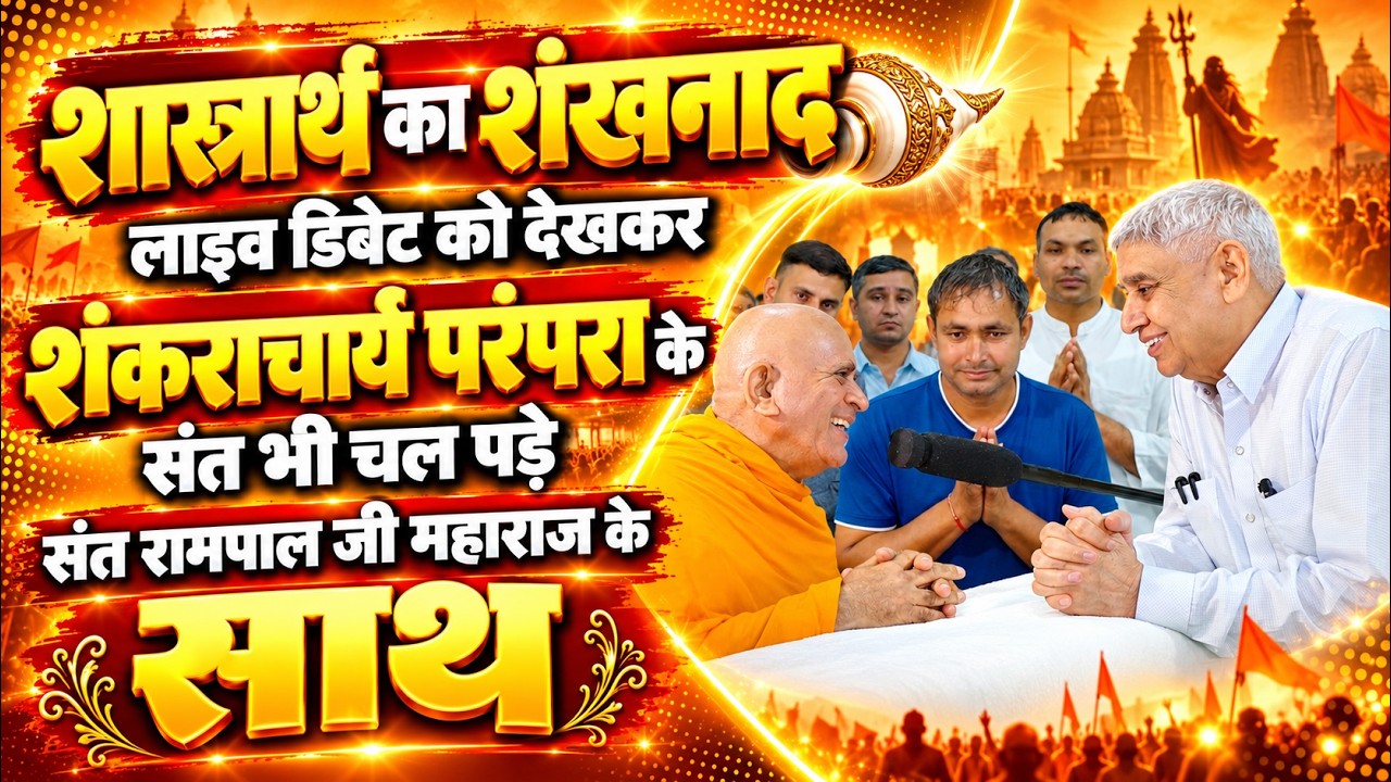 शास्त्रार्थ का शंखनाद – शंकराचार्य परंपरा के संत भी चल पड़े साथ