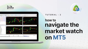 How to Navigate the Market Watch on MT5 | Hola Prime