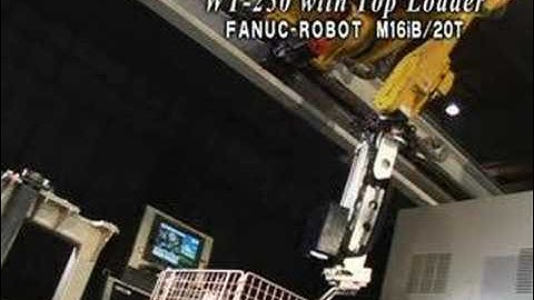 Nakamura-Tome WT-250 with Fanuc Vision Robot Gantry Workcell