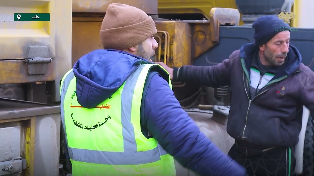 صيانة واسعة في محطة سد تشرين لإعادة استقرار الشبكة الكهربائية