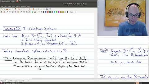 Math 1B03 (2020-2021) Lecture 23 Part 1