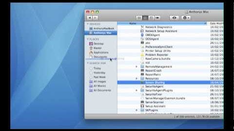 Setup Screen Sharing In Mac OS X tutorial