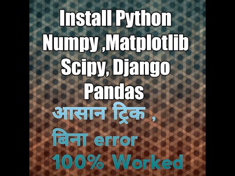 Python Anaconda or Matplotlib Installation PC