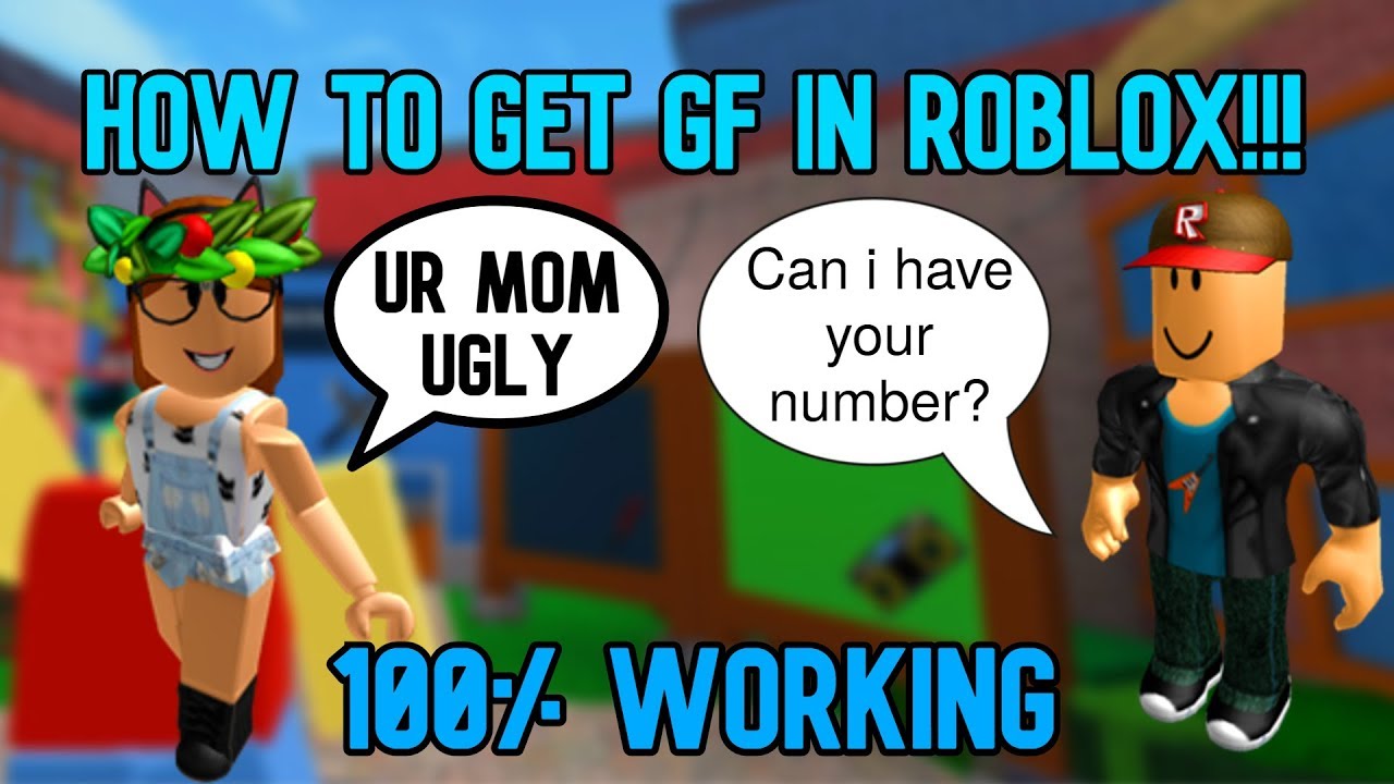 How To Get A Girlfriend In Roblox 100 WORKING YouTube 
