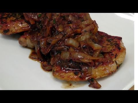 Herb And Garlic Csted Pork Chops Recipe By Laura Vitale Laura In The Kitchen Ep-11-08-2015