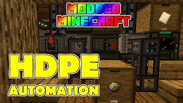 HDPE Automation & WORLD DOWNLOAD - Modded Minecraft 1.16.5 #19