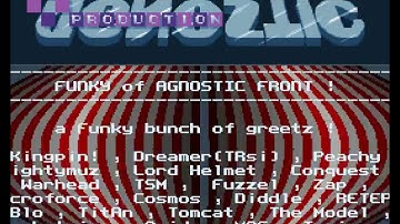 Amiga Pack Menu : Funky Bunch #4 / Agnostic Front (1992) (HD 50 fps)